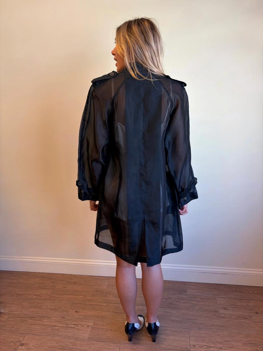 80s Junior Gaultier Sheer Trench product image