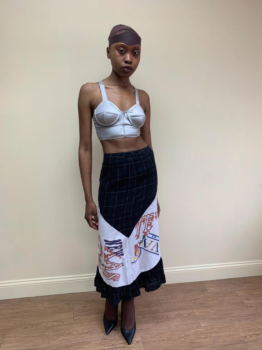 20471120 Patchwork "Recycouture" Skirt product image