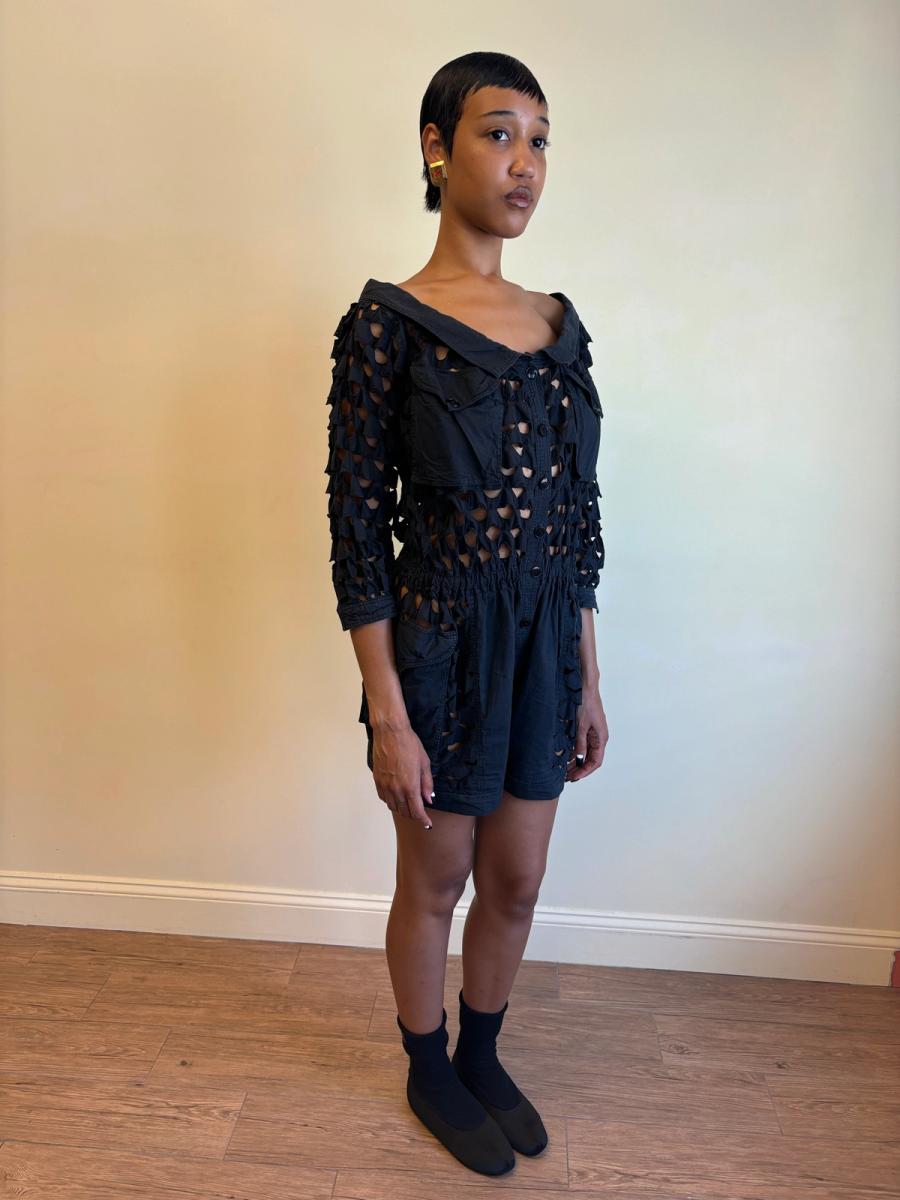 1984 Chantal Thomass Cutout Romper product image