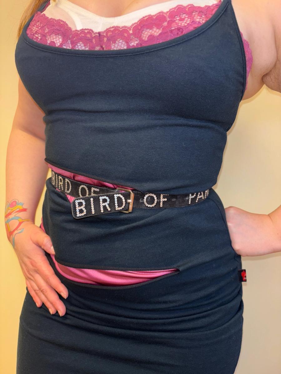 80s Sonia Rykiel 'Bird of Paradise' Rhinestone Belt product image