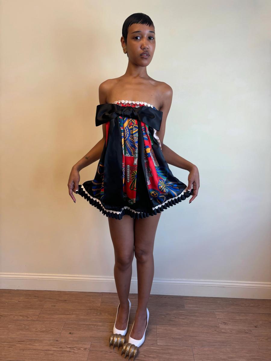 Glamorous Jane Bow Scarf Dress product image