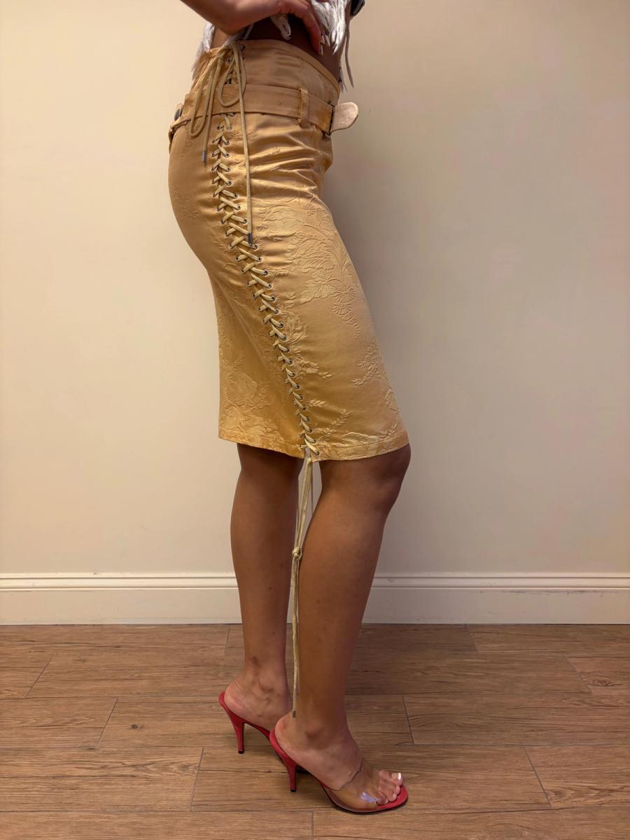 Jean-Paul Gaultier Jacquard Corset Skirt  product image