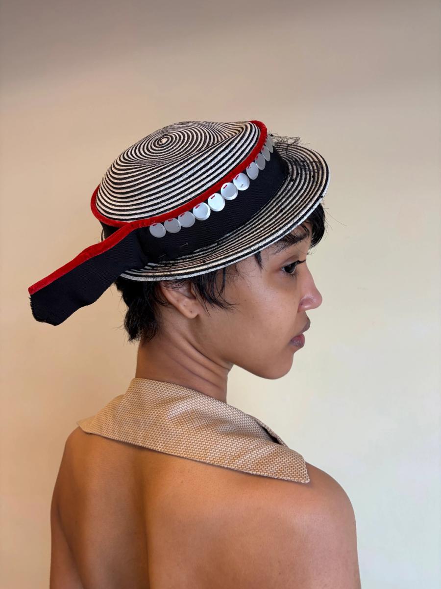 1950s Straw Boater  product image