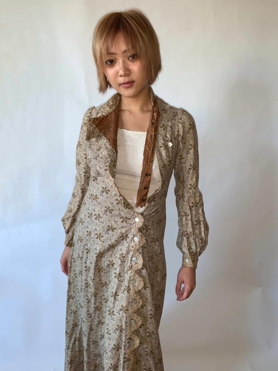 Antique Victorian Flannel Gown product image