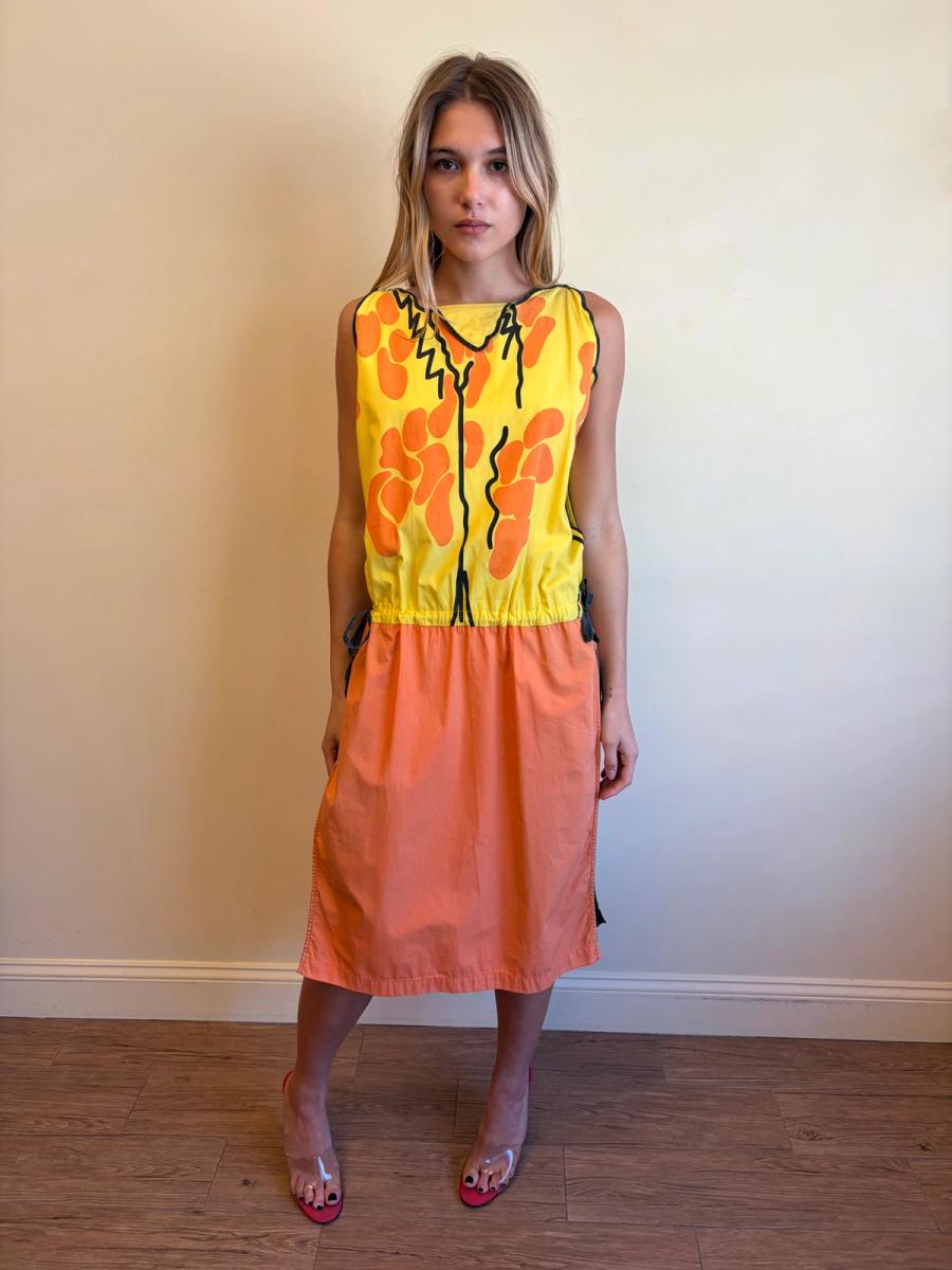 80s Castelbajac Hand-Painted Dress product image