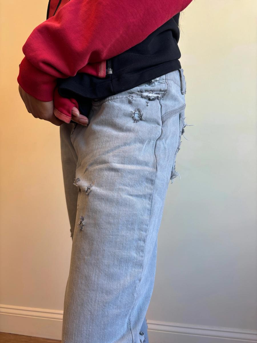 90s Vivienne Westwood Anglomania Distressed Jeans product image