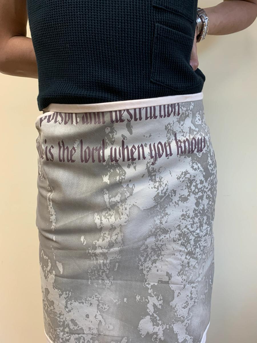 90s Beauty: Beast Wrap Skirt product image