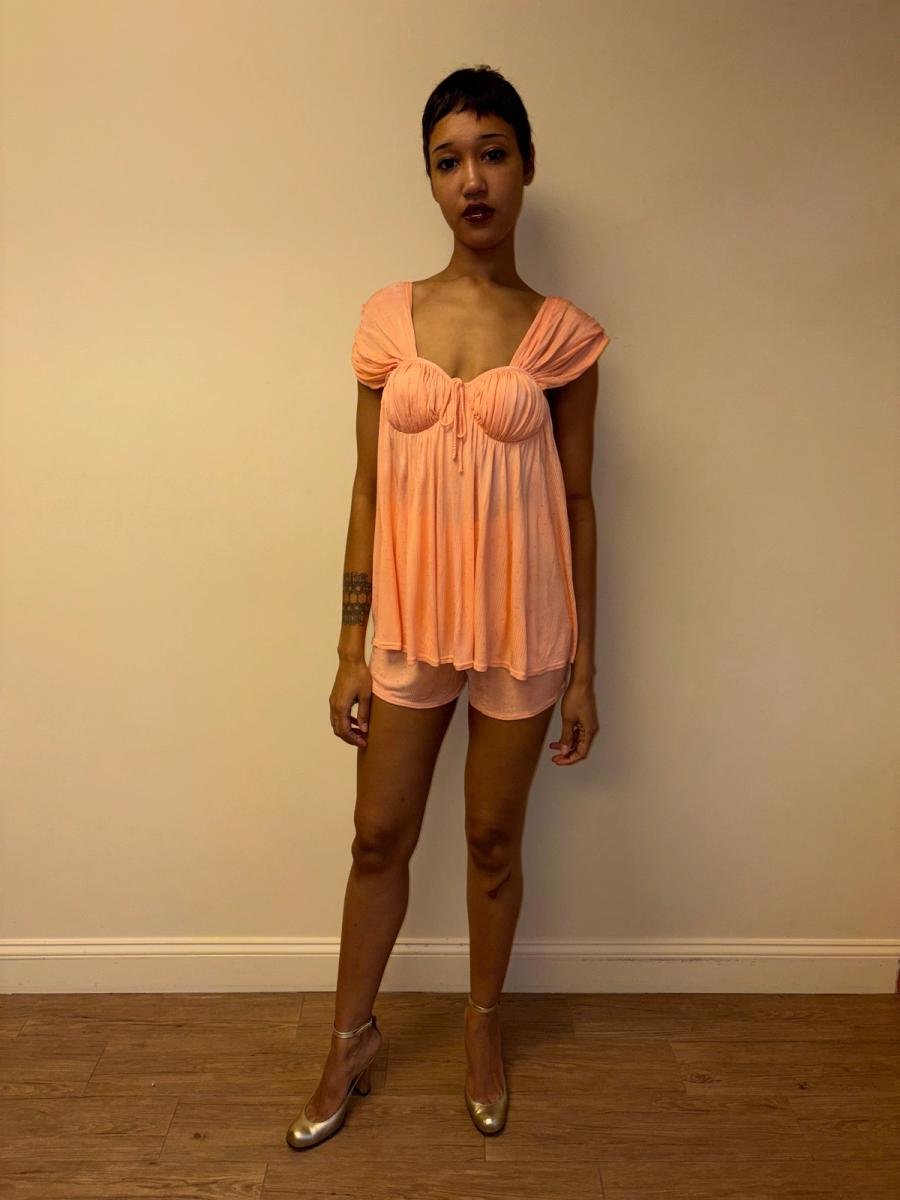 Vintage Chantal Thomass Peach Set product image