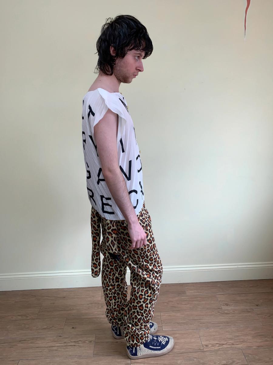 Jeremy Scott x Adidas Leopard Sweats With Figural Paws product image