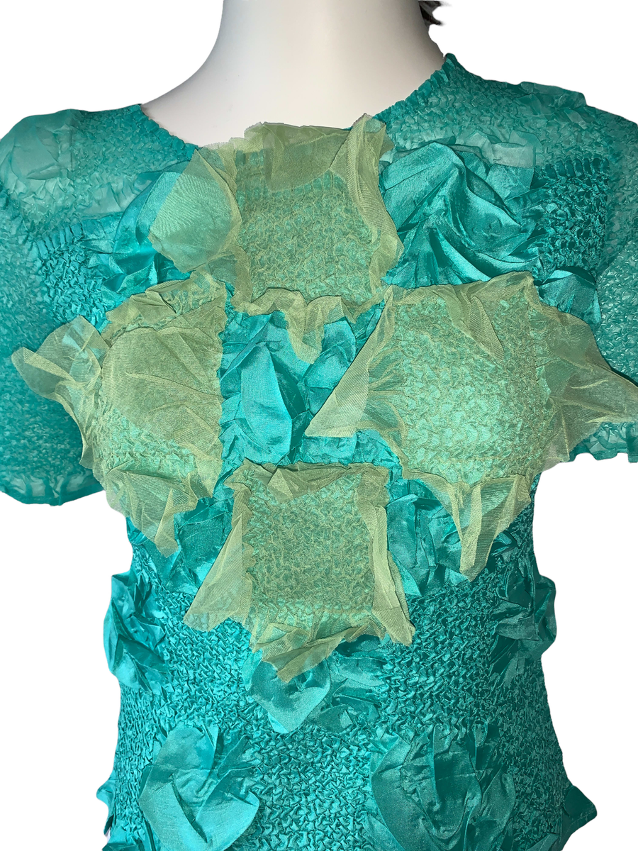 Yoshiki Hishinuma Pleated Cross Blouse product image