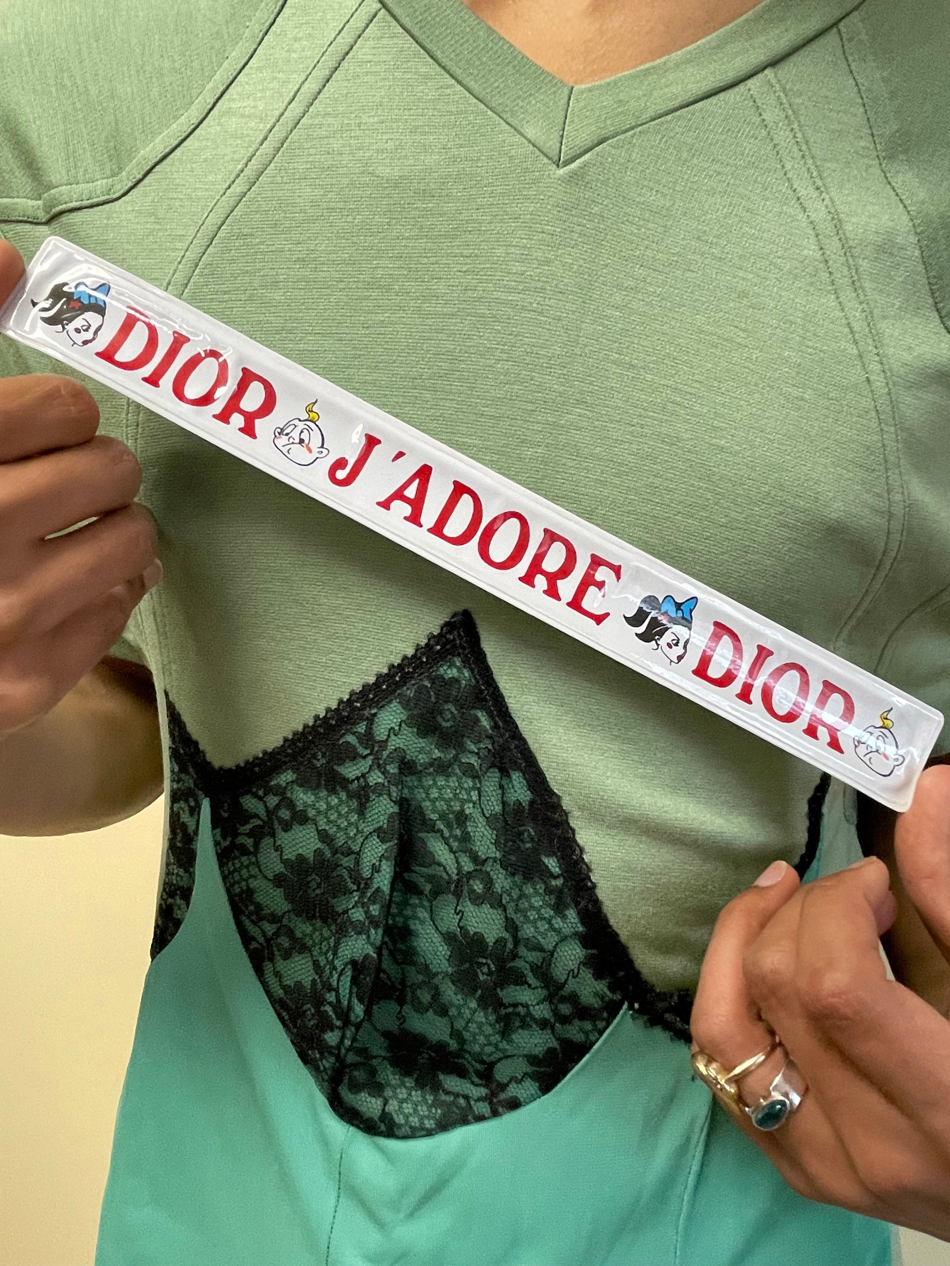 Galliano J'adore Dior Mom & Baby Slap Bracelet
