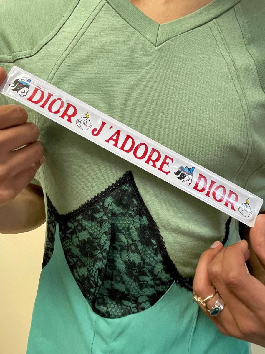 Galliano J'adore Dior Mom & Baby Slap Bracelet 