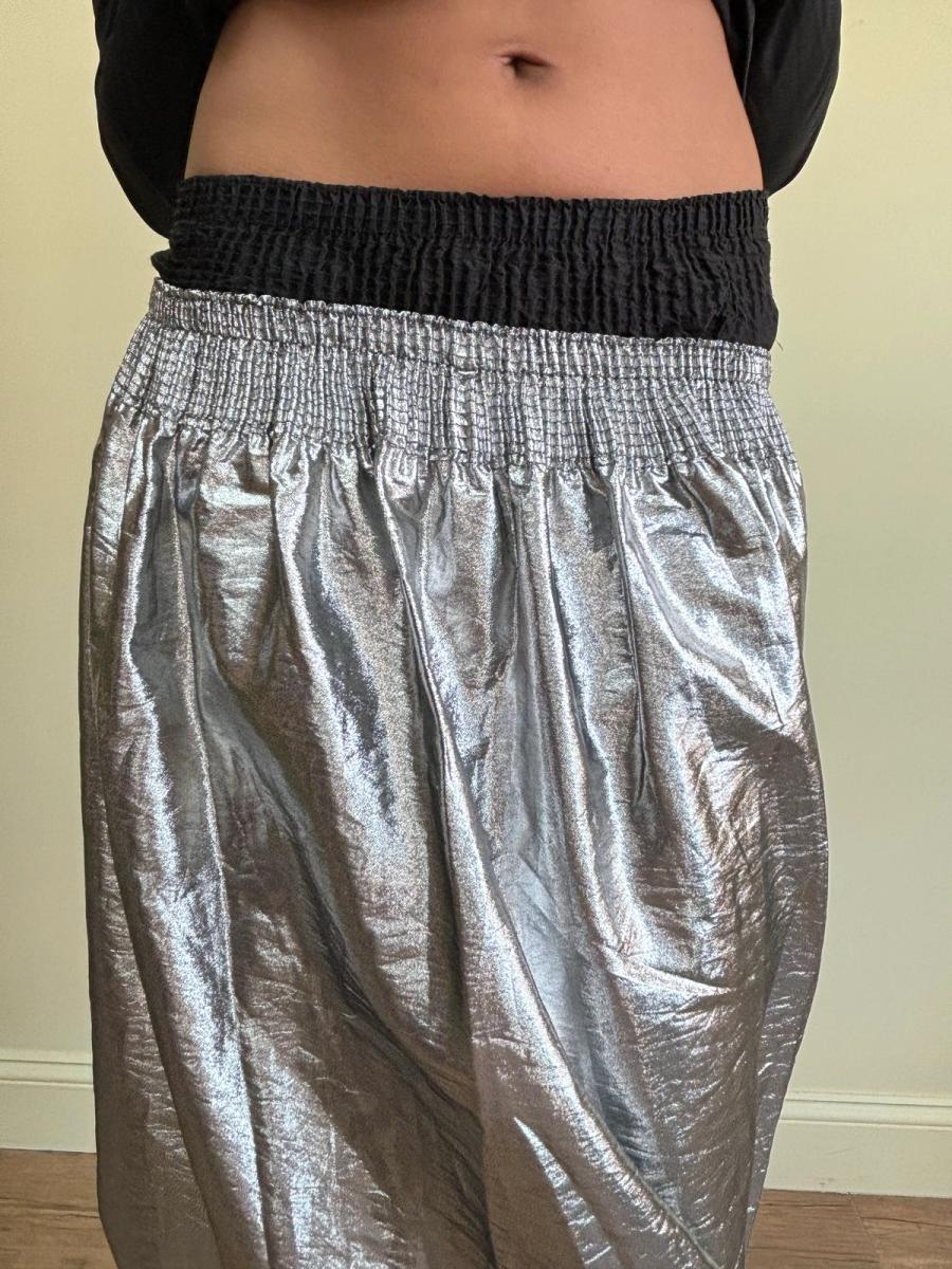 Angelo Tarlazzi Double Waistband Bubble Hem Skirt product image