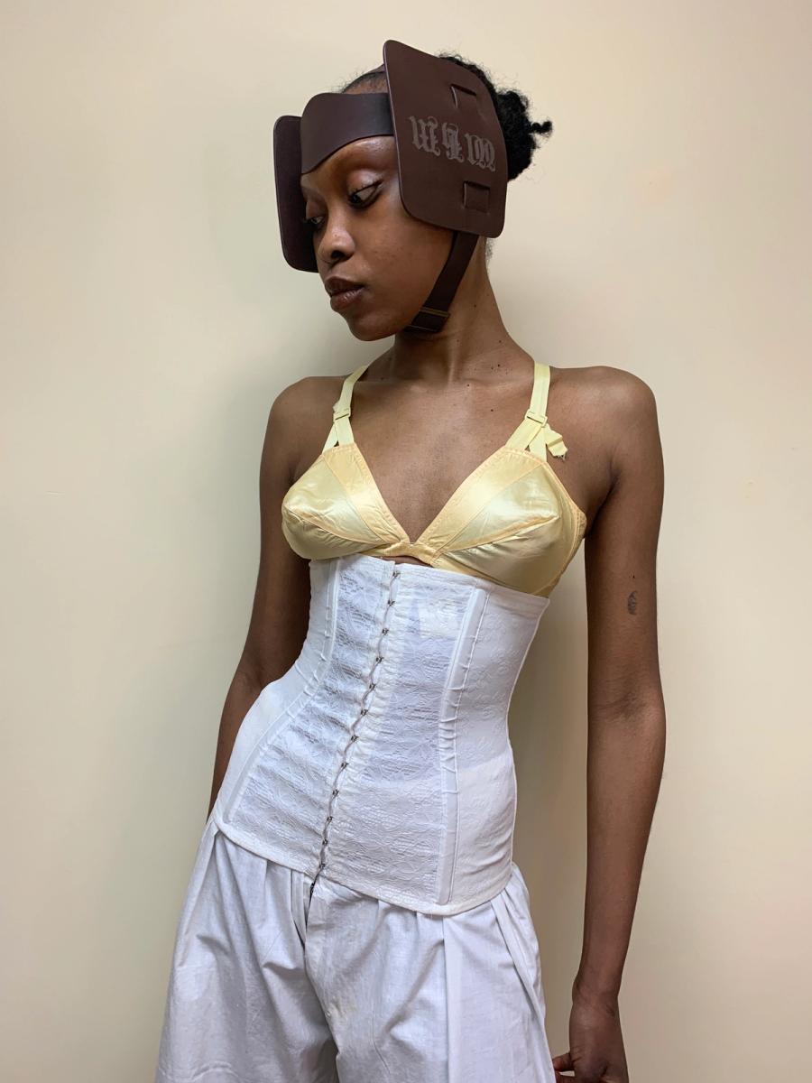 90s Dolce Gabbana Underbust Stretch Lace Corset product image