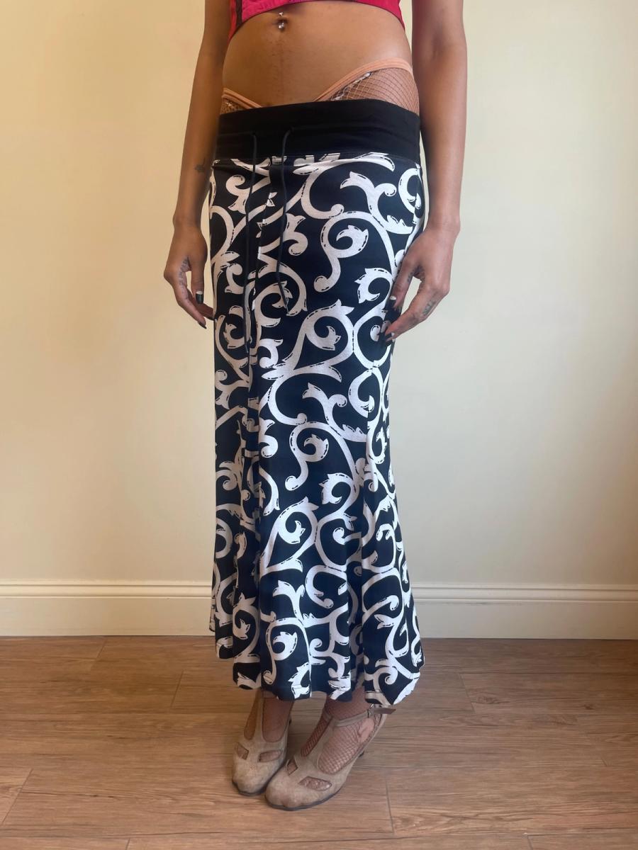 80s Chantal Thomass Decorative Sweat Skirt product image