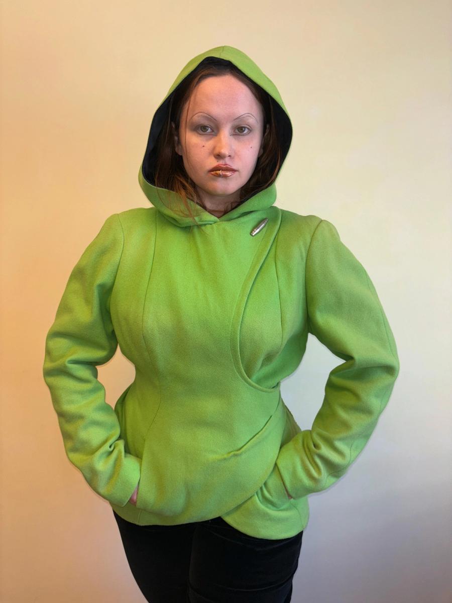80s Thierry Mugler Activ Green Jacket product image