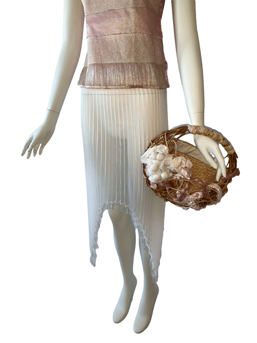 Issey Miyake Pleated Apron Skirt product image