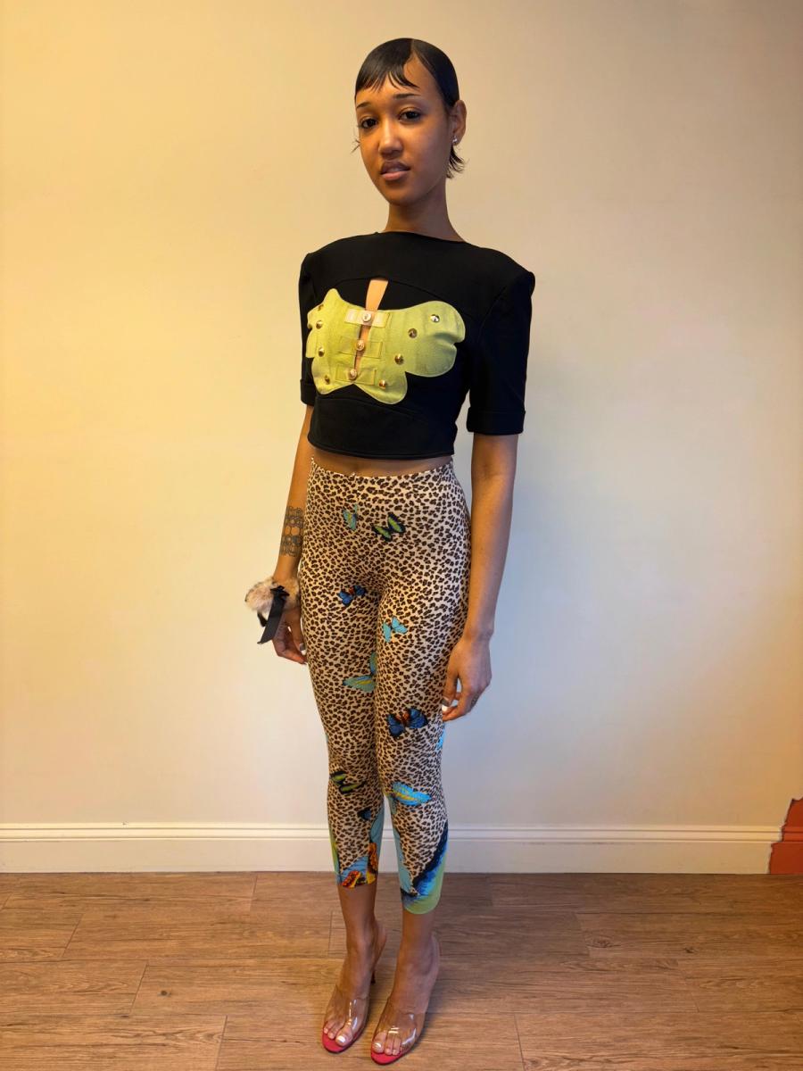 80s French Butterfly Top product image