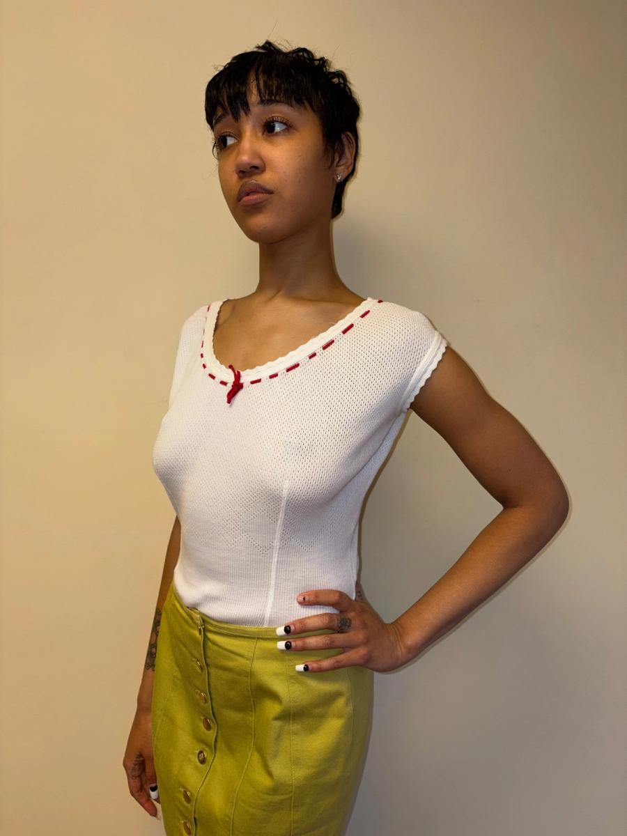 Vintage Chantal Thomass Pointelle Onesie product image