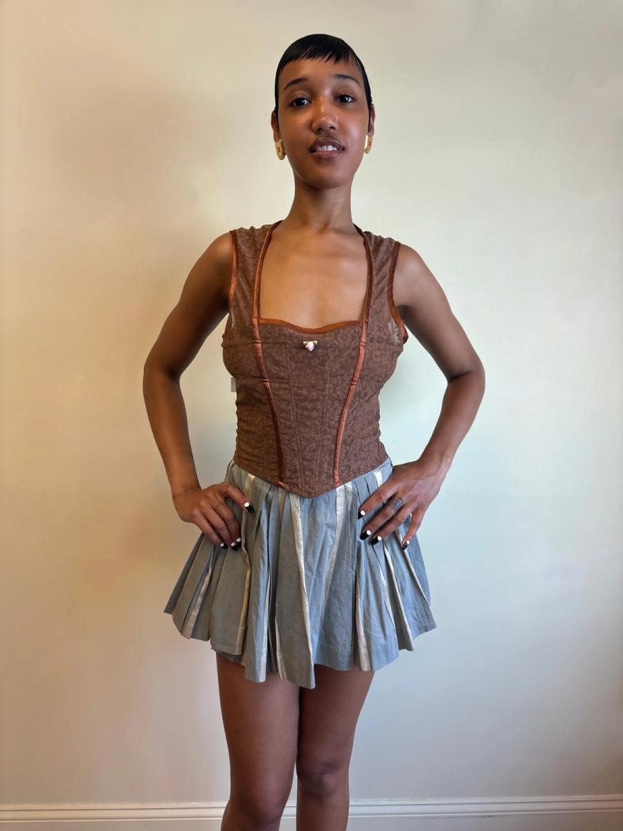 Vintage Fiorucci Lace Corset product image