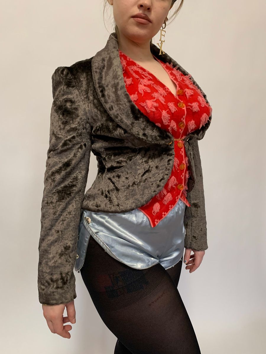 Vivienne Westwood 'On Liberty' Underbust Fur Jacket product image