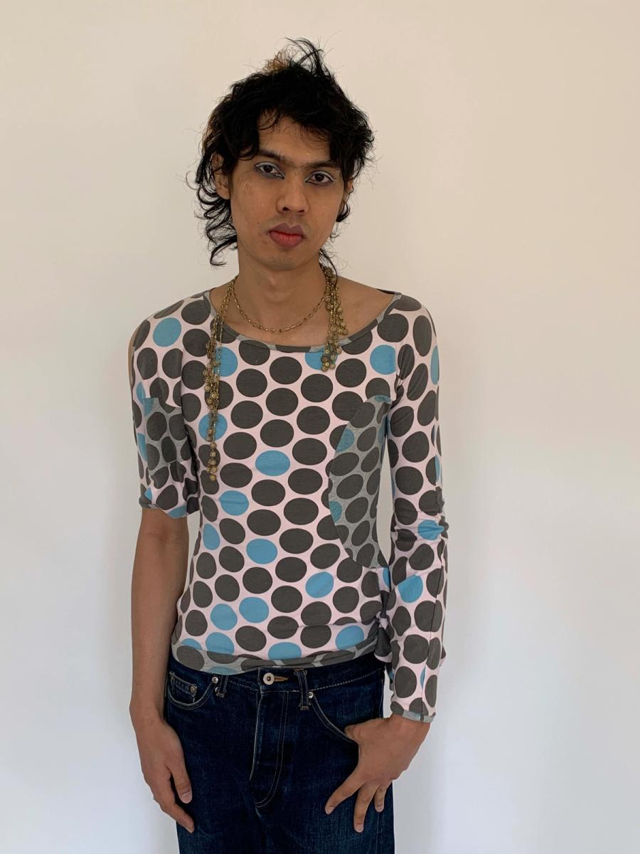 Vinti Andrews Asymmetrical Circle Shirt product image