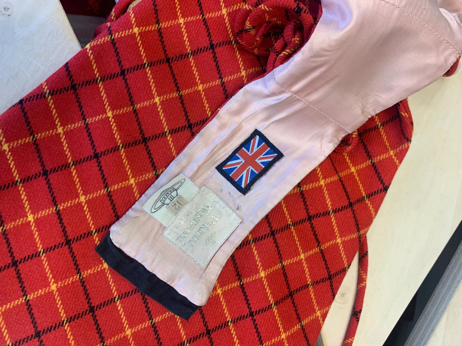 1996 Vivienne Westwood 'Vive la Cocotte' Tartan Waist Corset product image