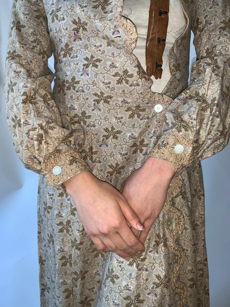 Antique Victorian Flannel Gown product image