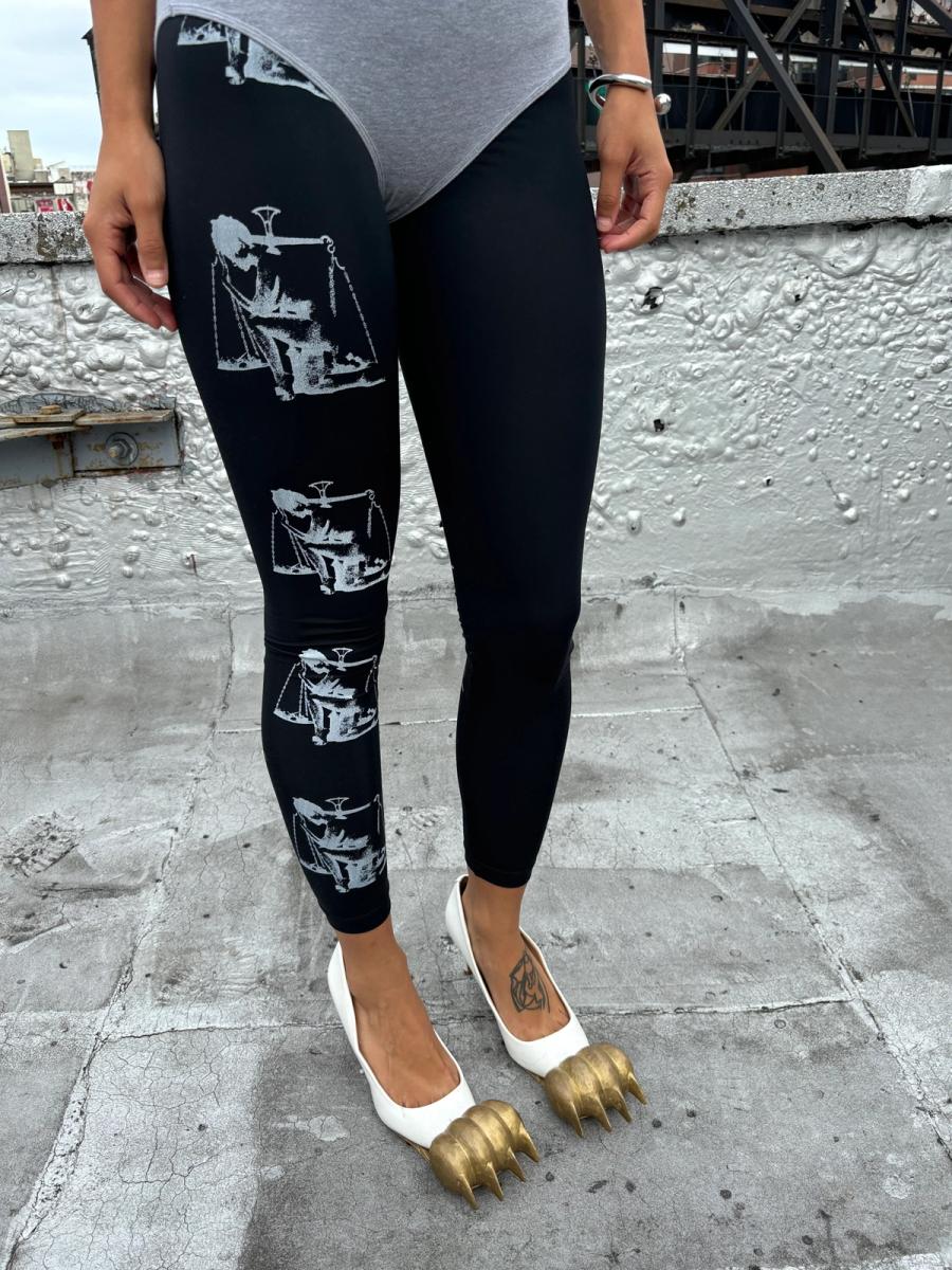 Thinker Woman Black Leggings product image