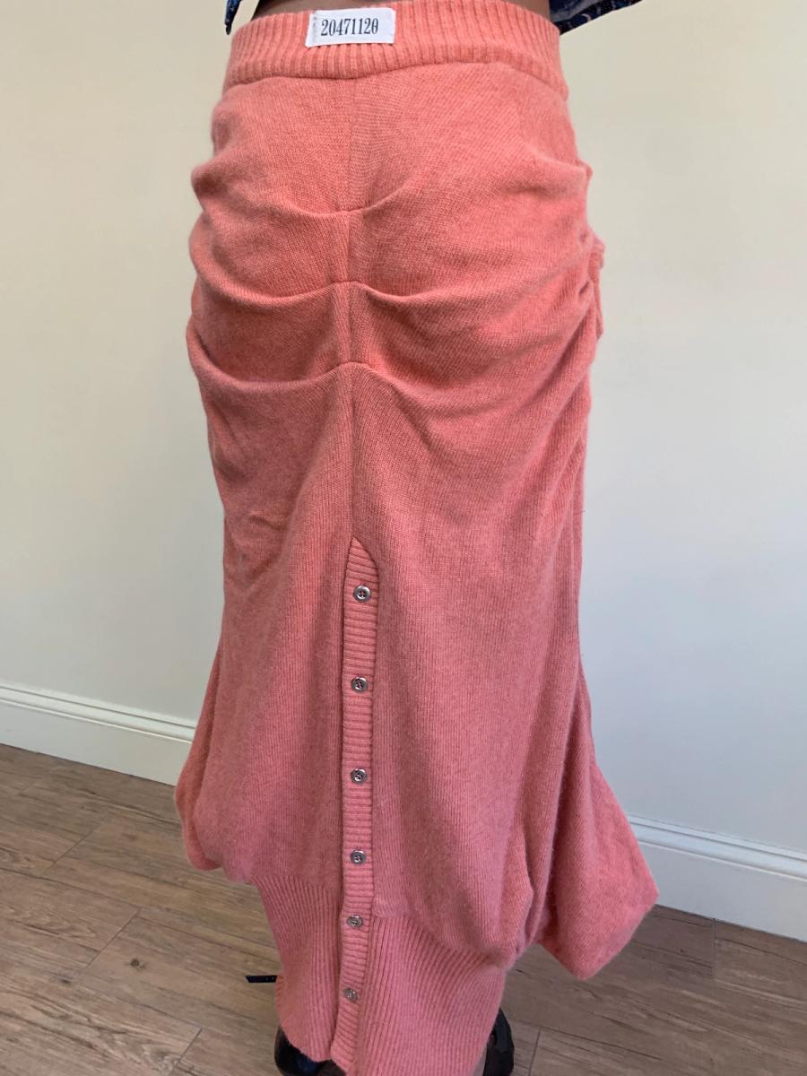 20471120 Knit Mermaid Skirt with Metal Buttons  product image