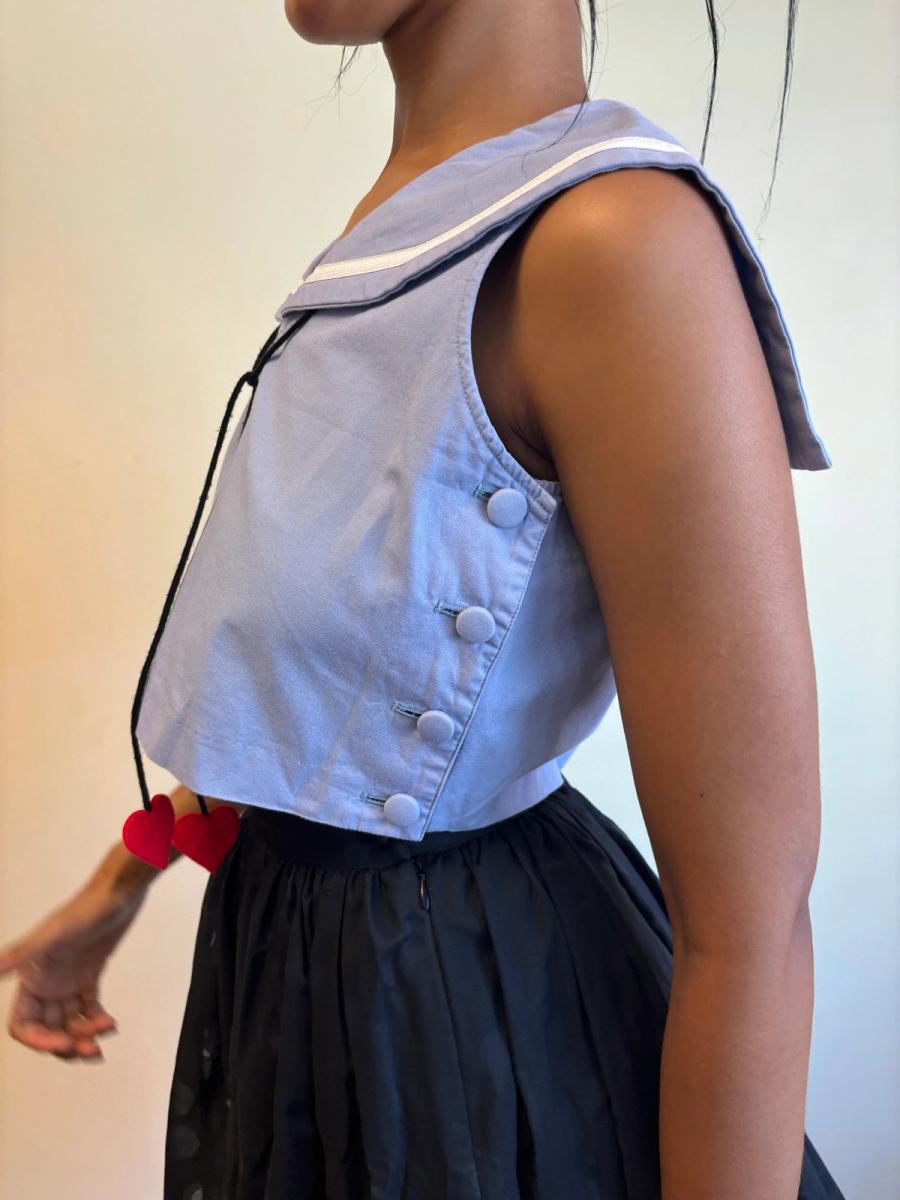 80s Michiko Koshino Sailor Top product image