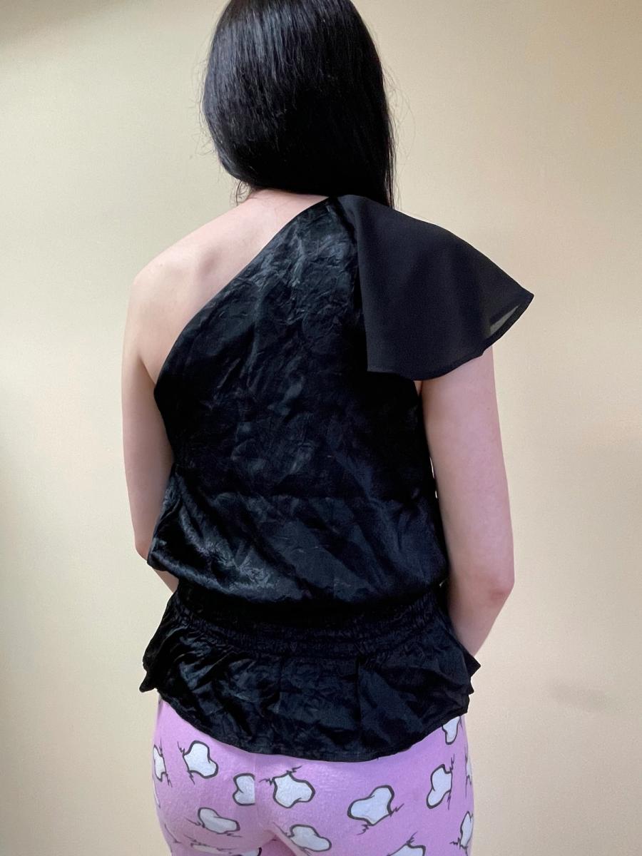 Beauty: beast Asymmetrical Pleated Top product image