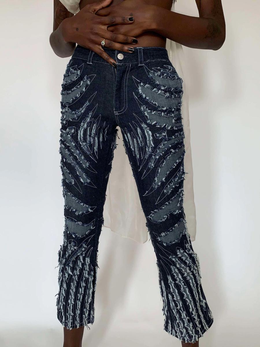 Yoshiki Hishinuma Shredded Jeans product image