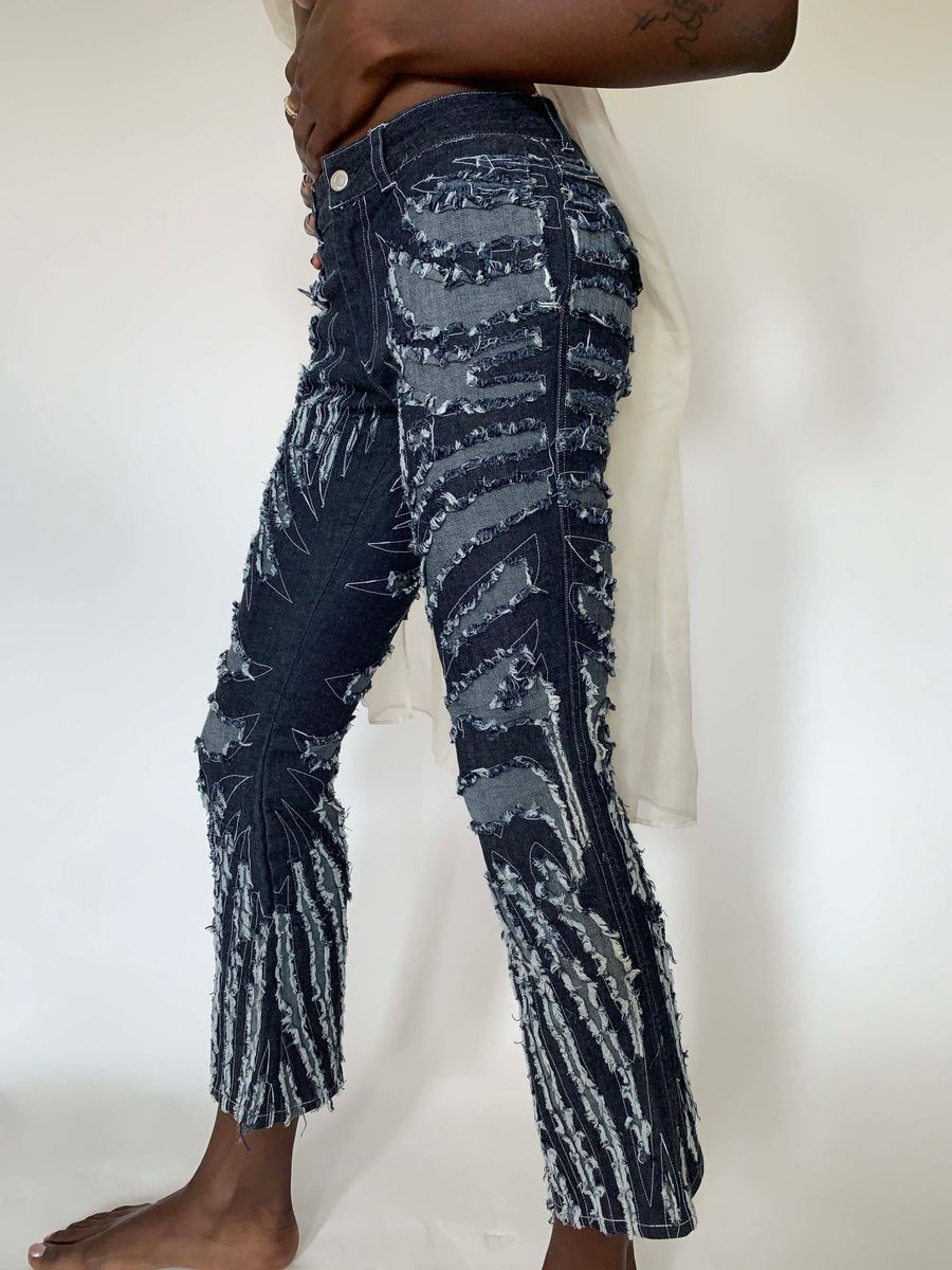 Yoshiki Hishinuma Shredded Jeans product image