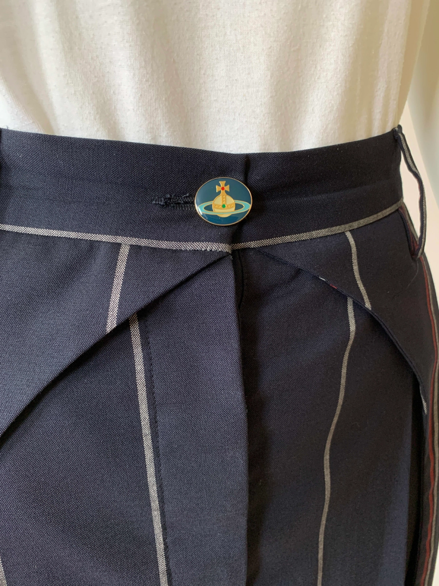 90s Vivienne Westwood Pencil Skirt with Orb Buttons product image