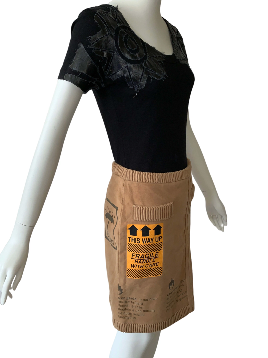 Moschino "Fragile" Package Skirt product image
