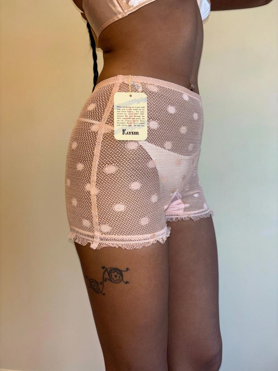 1940s Stretch Mesh Lace Short  product image