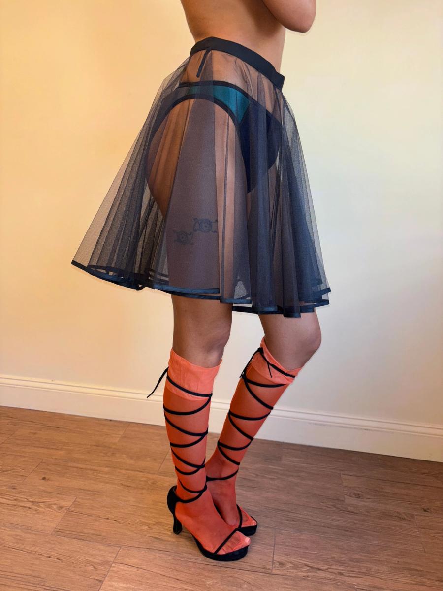 Vintage Chantal Thomass Black Crinoline product image