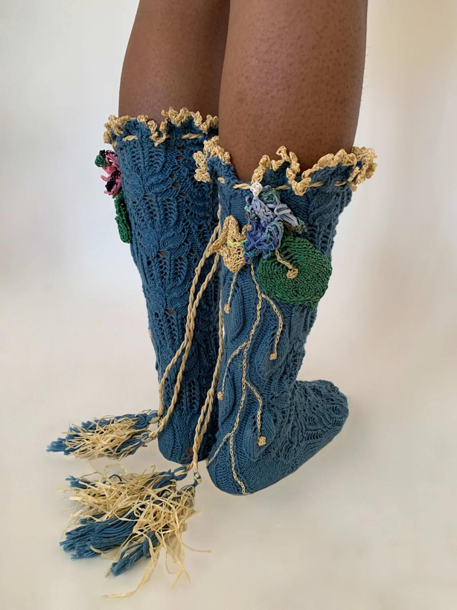 Vivienne Westwood 1994 'On Liberty' Crochet Stockings product image