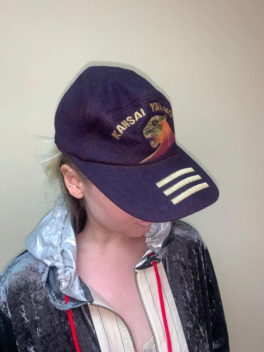 80s Kansai Yamamoto Embroidered Big Cat Hat product image