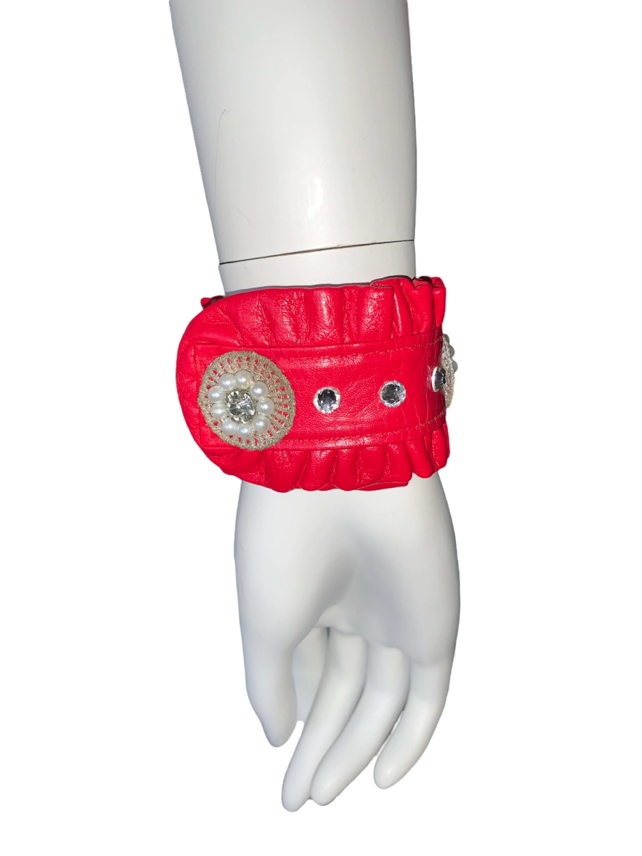 MILK Red Leather Bracelet product image