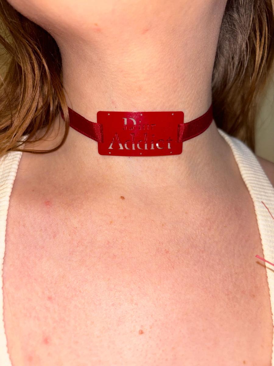 Galliano Dior 'Addict' Choker product image