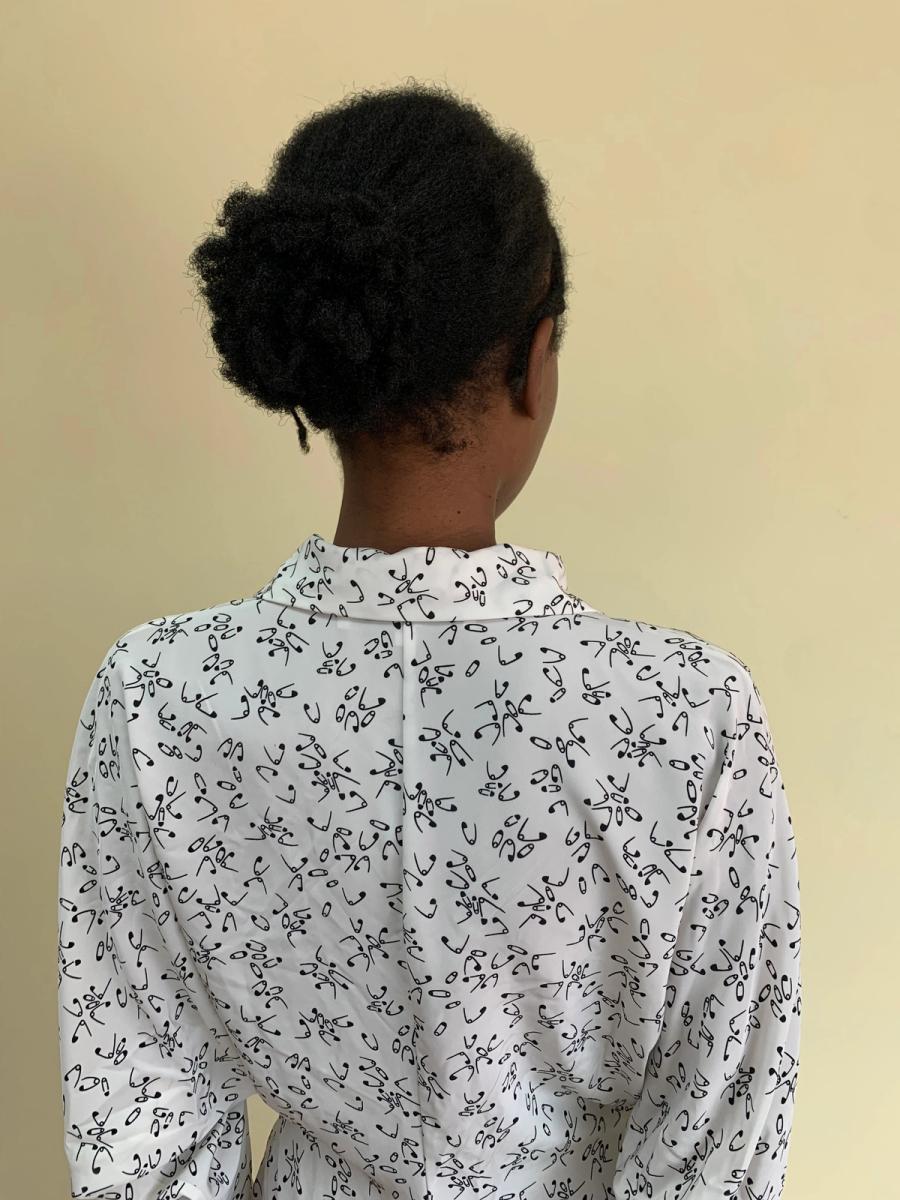 1980s Norma Kamali Safety Pin Dress product image