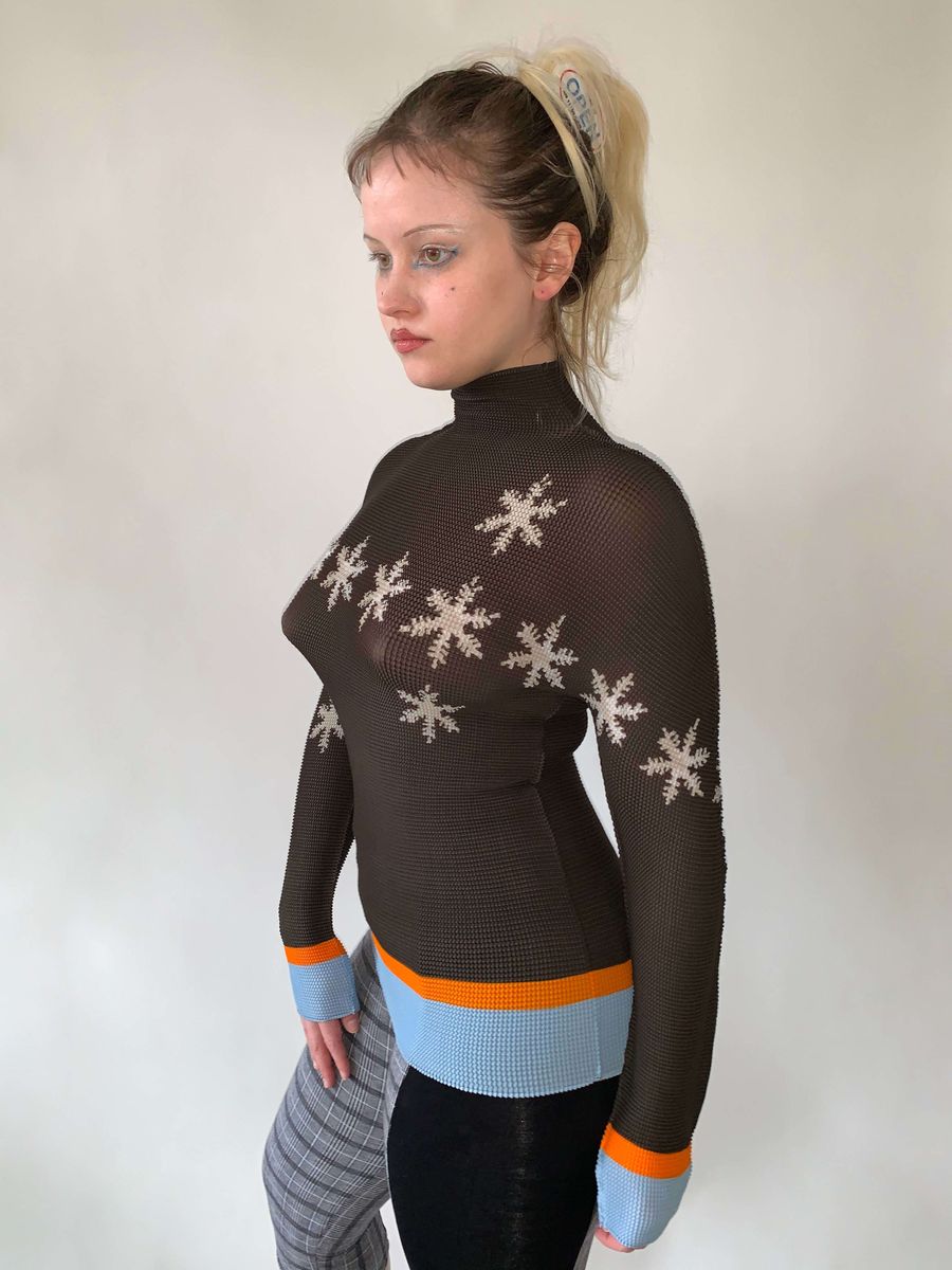 Issey Miyake Pleated Snowflake Shirt product image