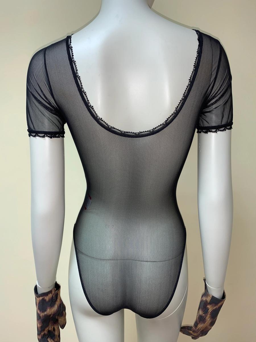 1992 Vivienne Westwood Black Boulle Leotard product image