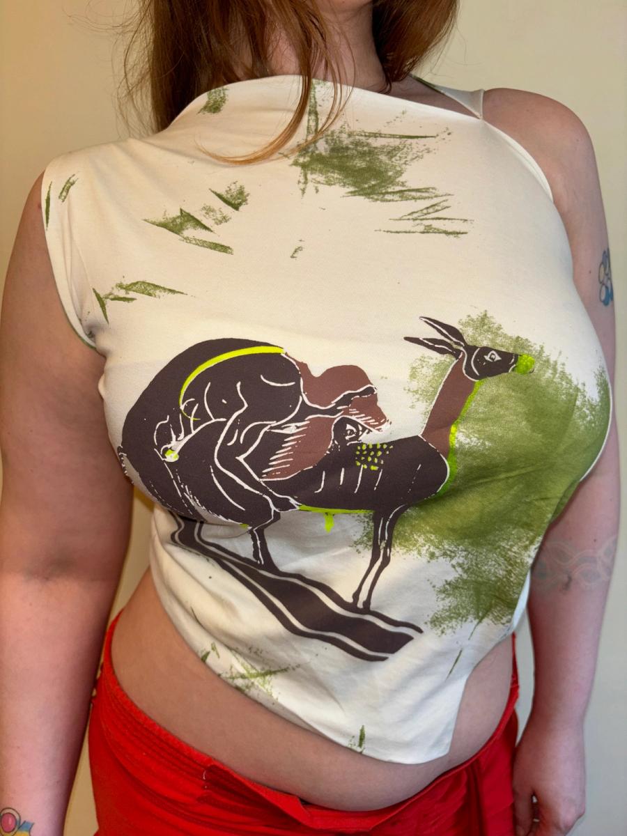 Vivienne Westwood SS 2000 Bestial Grass-Stained Top product image