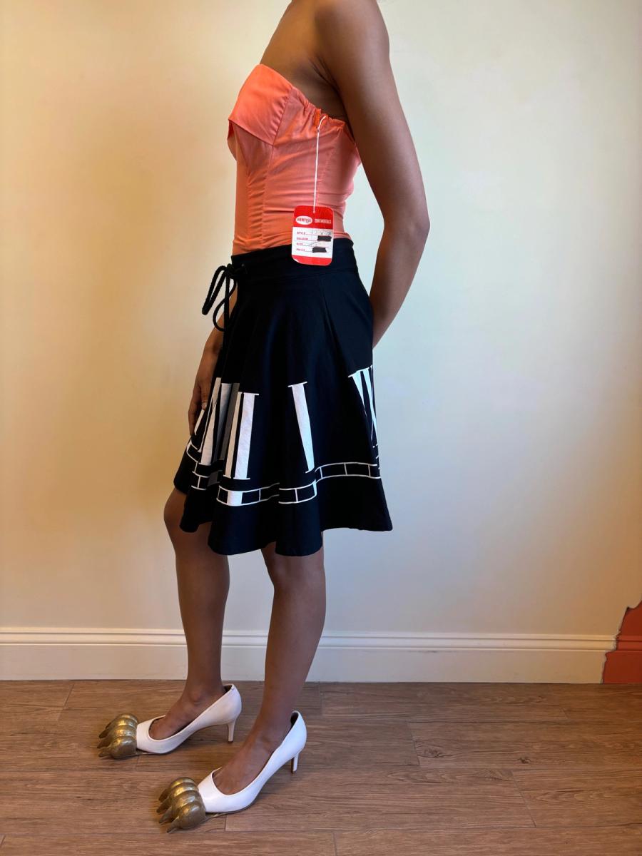 JC de Castelbajac Clock Print Skirt product image