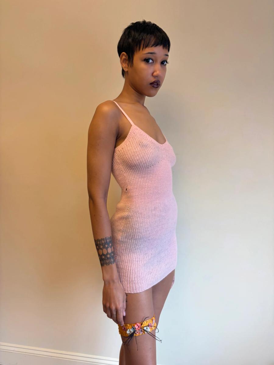 1930 Knit Bubblegum Pink Slip product image