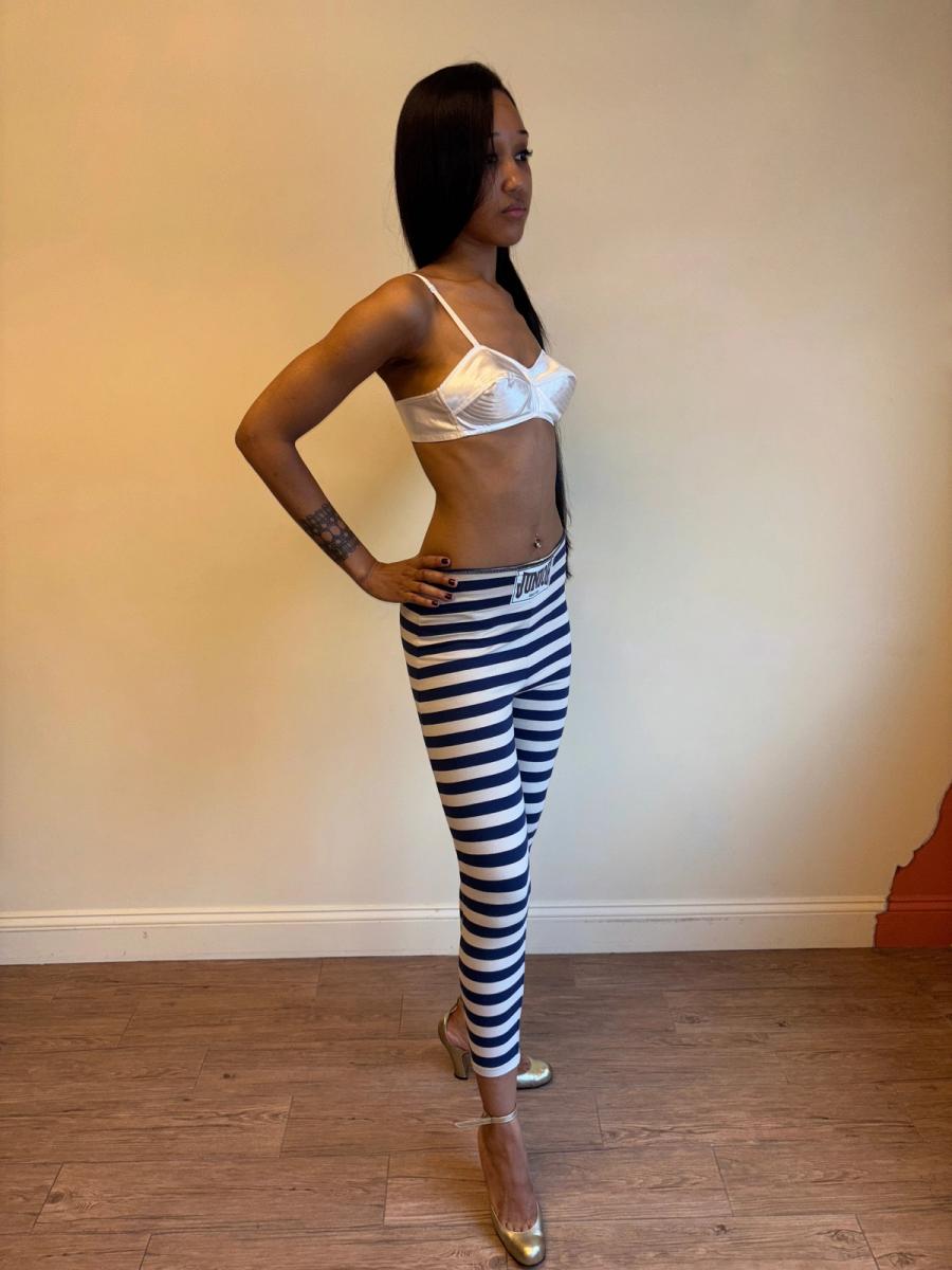 80s Junior Gaultier Striped Set product image
