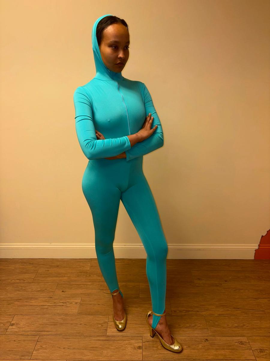 Yvan & Marzia Turquoise Catsuit  product image